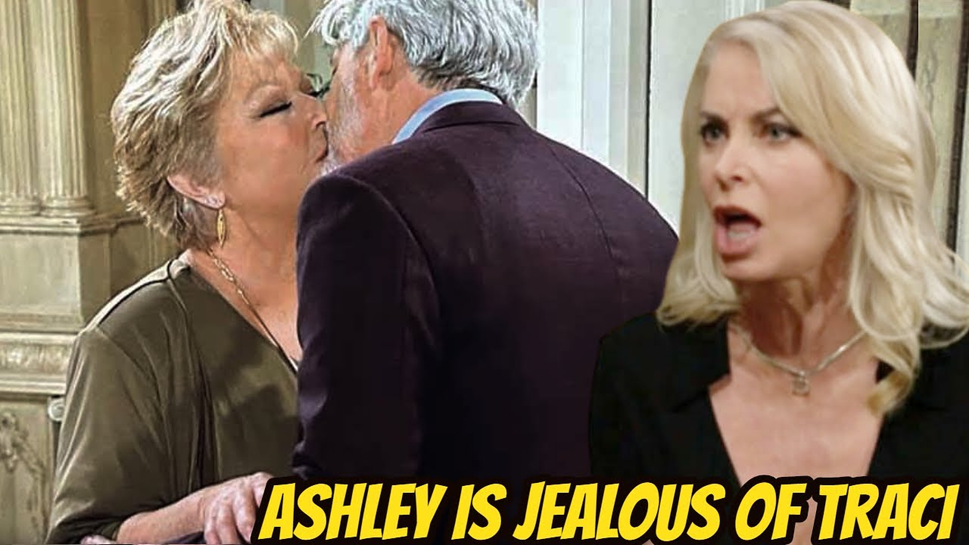 Breaking News ! Ashley is jealous of Traci and Alan's love story The Young And The Restless Spoilers