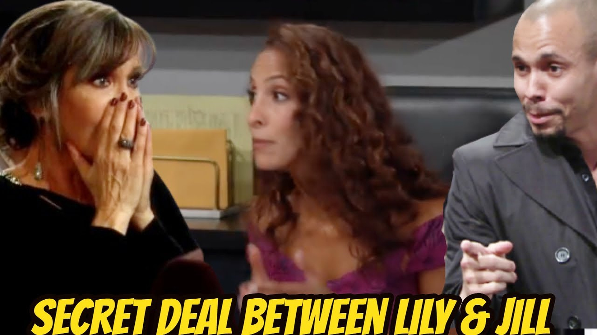 Devon is suspicious of discovering a secret transaction between Jill and Lily Y&R Spoilers