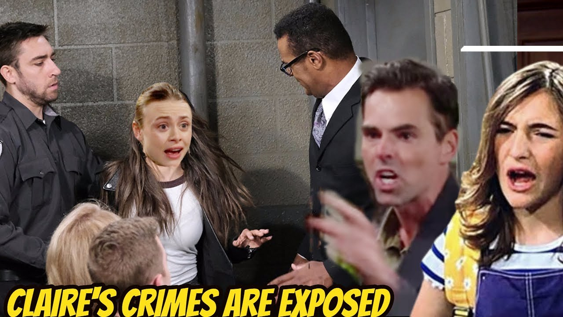 Billy exposes Claire's crimes involving Jordan Young And The Restless Spoilers Wednesday, June 26