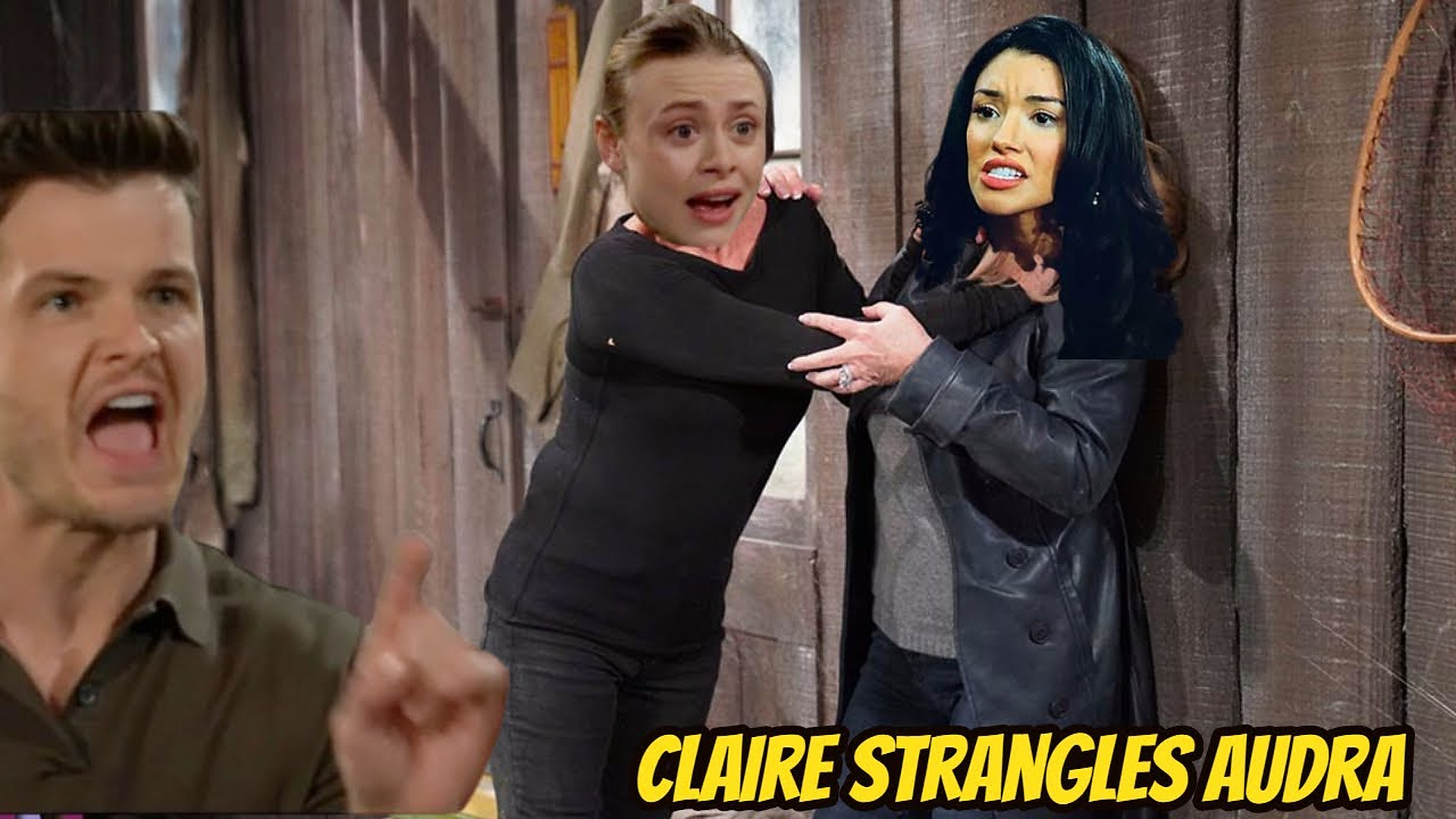 Breaking News! Claire chokes and threatens Audra to stay away from Kyle Young And Restless Spoilers