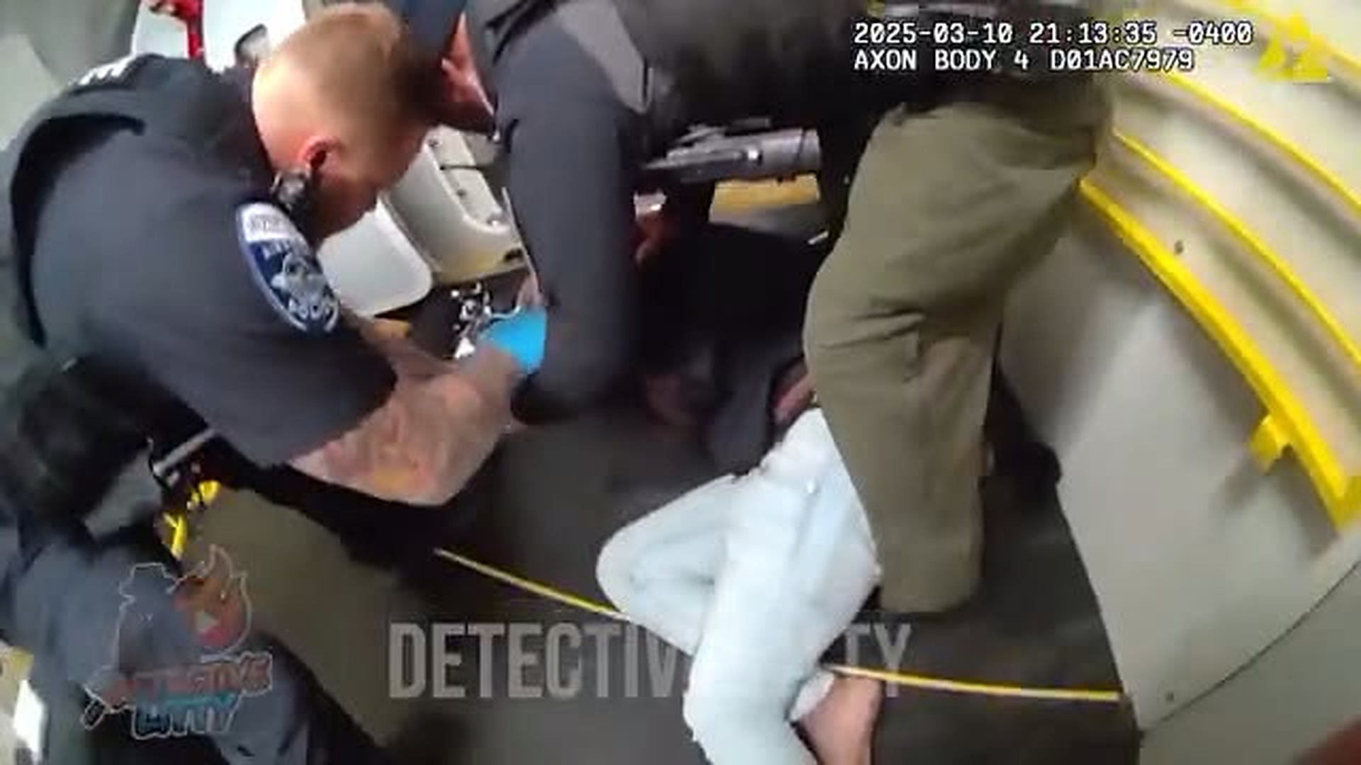 H1710031_Man Kicks Flight Attendant In The Chest, Then Fights 4 Officers. | Roadside Pulse