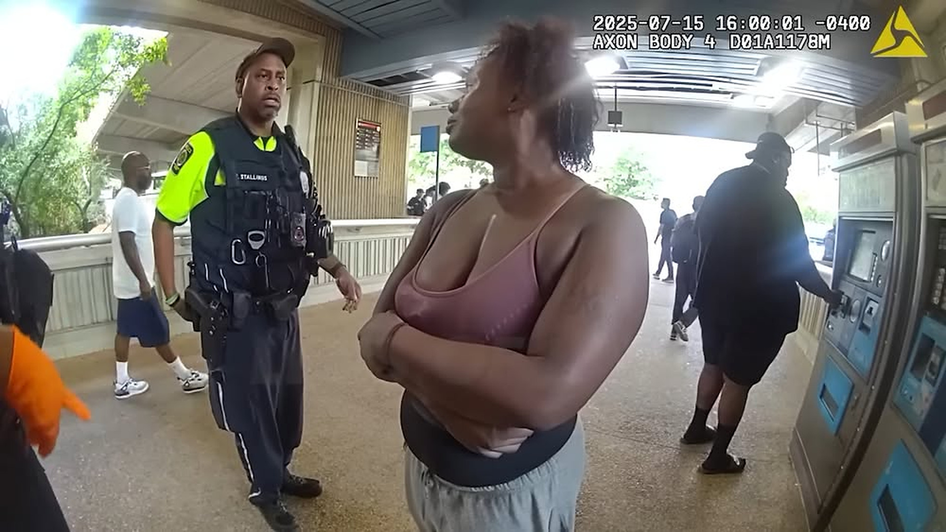 H2310016_Entitled Woman Finds Out Hard Way She s Not In Charge After Refusing to Leave Station. | Badge Frontier Report