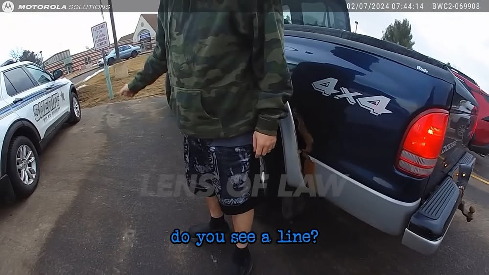 H2610071_Angry Dad Faces Felony Charges Over Parking Spot at Elementary School. | Nightline Capture